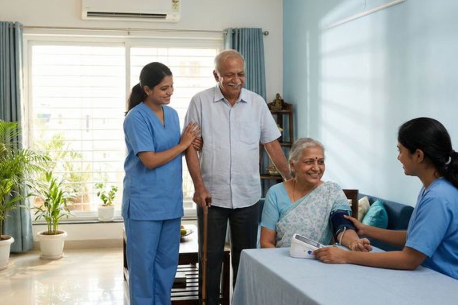 Supporting Elderly with Healthcare and Medical Assistance